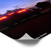 明るいライト300zx ポスター (角)