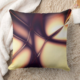 明るいラインの下の焼けベージュのクリームはコードのように見える クッション