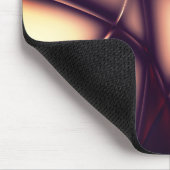 明るいラインの下の焼けベージュのクリームはコードのように見える マウスパッド (コーナー)