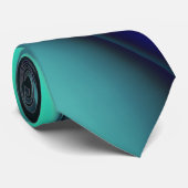 明るいラインの下の燃えたミントシアンはコードのように見える ネクタイ (ロール)