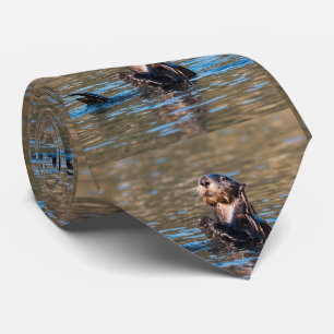 明るいラッコ ネクタイ