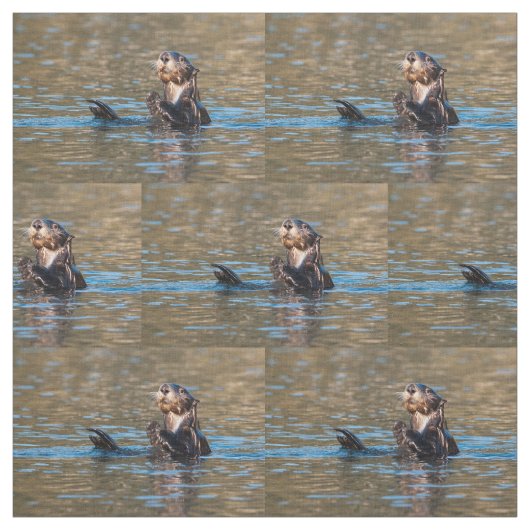 明るいラッコ ファブリック (見本)