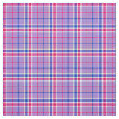 明るいラベンダー、マゼンタおよび青い格子縞 ファブリック (見本)
