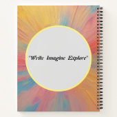 「明るいリフト・オフ：沈没した航空機」 ノートブック (裏面)