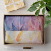 明るいレインボーカラフル紅葉デコページ 薄葉紙 (ギフト)