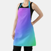 明るいレインボーカラーグラデーションエプロン エプロン (インサイチュ)