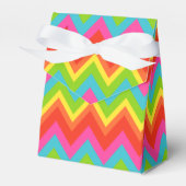 明るいレインボーストライプズのお願いボックス フェイバーボックス (正面サイド)