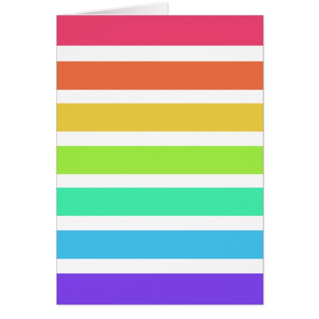 明るいレインボーストライプズ (正面)