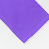 明るいレインボーストライプズ フリースブランケット (角)