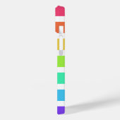 明るいレインボーストライプズCase-Mate iPhoneケース Case-Mate iPhoneケース (裏面 / 左)