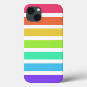 明るいレインボーストライプズCase-Mate iPhoneケース iPhone 13ケース