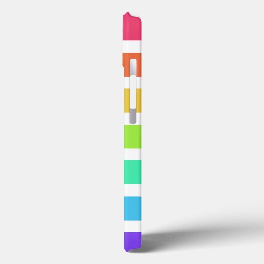 明るいレインボーストライプズCase-Mate iPhoneケース Case-Mate iPhoneケース (裏面 / 左)