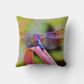 明るいレインボーピンクトンボ クッション (裏面)