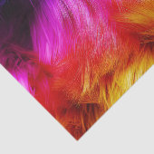 明るいレインボーフェイクモンファーテクスチャ 薄葉紙 (詳細)