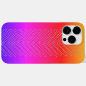 明るいレインボーモダントバルアフリカの矢印 Case-Mate iPhoneケース (裏面 (横))