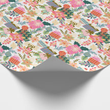 明るいレトロモダンカラフルのクリスマス休暇