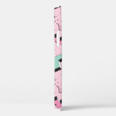 明るいレトロ抽象芸術のシームレスなスタイル Case-Mate iPhoneケース (裏面 / 右)