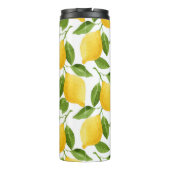 明るいレモンの熱タンブラー タンブラー (裏面)