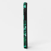 明るいレリーフ、 浮き彫りのような緑の色調 Case-Mate iPhoneケース (裏面/左)