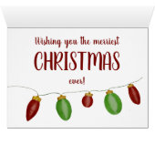 明るいヴィンテージのクリスマスライト (内部横(下))