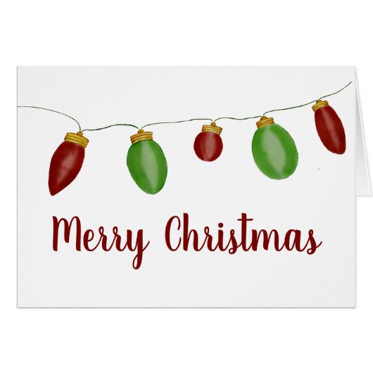 明るいヴィンテージのクリスマスライト (正面横)