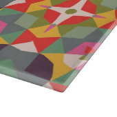 明るいヴィンテージの背景 カッティングボード (角)