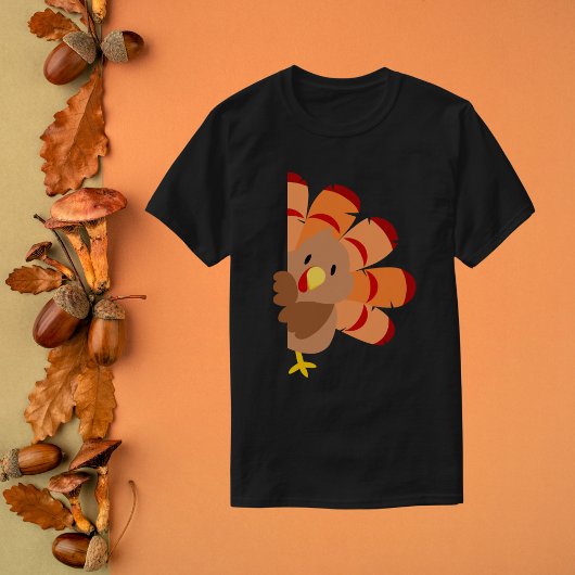 明るい七面鳥の感謝祭 Tシャツ