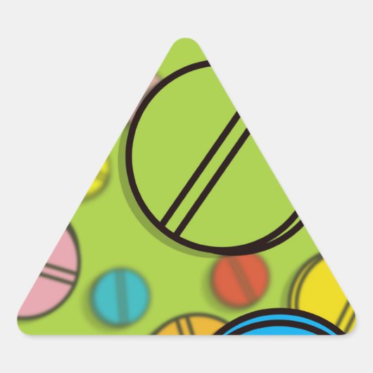 明るい丸薬 三角形シール (正面)