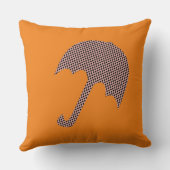 明るい付け加えモノグラム傘枕 クッション (裏面)