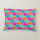 明るい伝統的イスラム様式のアクセント枕 アクセントクッション (裏面)