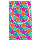 明るい伝統的イスラム様式スモール抱き枕 スモールペーパーバッグ (裏面)