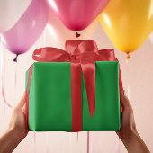 – 明るい伝統的緑 – ラッピング紙シート ラッピングペーパーシート