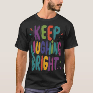 明るい保笑い Tシャツ