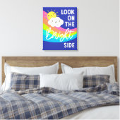 明るい側面のかわいい表情 キャンバスプリント (インサイチュ (寝室))