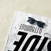 明るい側面の宇宙飛行士 ビーチタオル (インサイチュ)