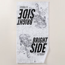 明るい側面の宇宙飛行士