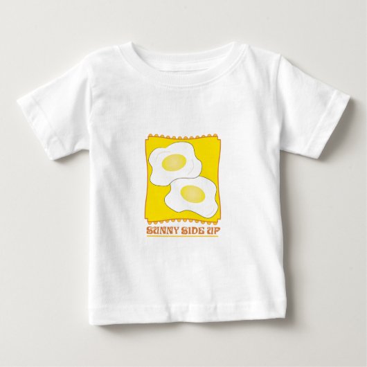 明るい側面 ベビーTシャツ (正面)