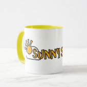 明るい側面 マグカップ (正面左)