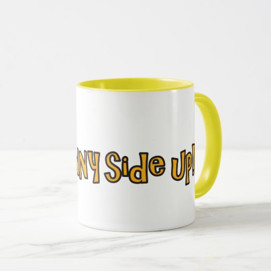 明るい側面 マグカップ (正面右)