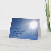 明るい光の啓示21同情カード カード (正面)