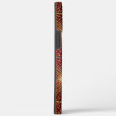 明るい円を生成する奇妙な繰り返し行 Case-Mate iPhoneケース (裏面 / 右)