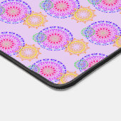 明るい円 デスクマット (コーナー)