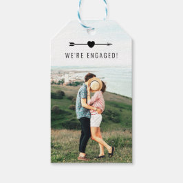 明るい写真 |婚約発表 |ギフトラベル ギフトタグ