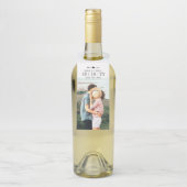 明るい写真 |日付の保存 |ボトルラベル |トップ ボトルネックタグ (ボトル)