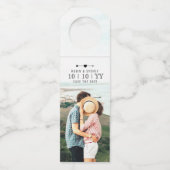 明るい写真 |日付の保存 |ボトルラベル |トップ ボトルネックタグ (正面)