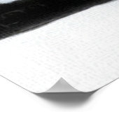 明るい北極キツネ ポスター (角)