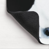 明るい北極キツネ マウスパッド (コーナー)