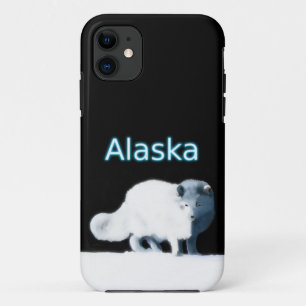 明るい北極キツネ iPhone 11 ケース