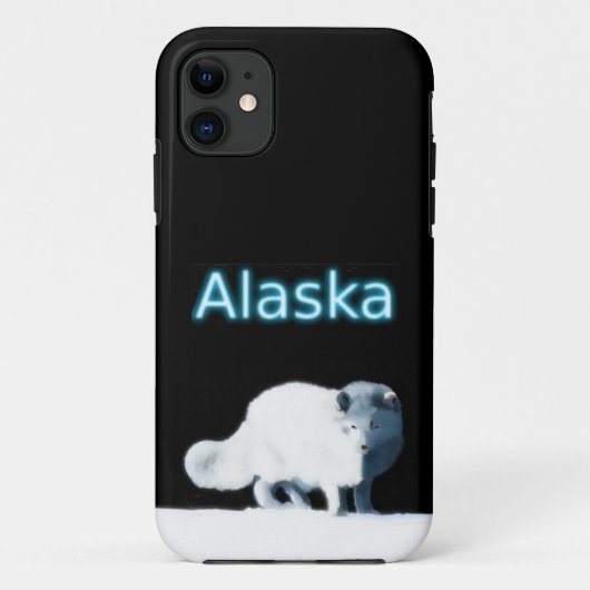明るい北極ギツネ Case-Mate iPhoneケース (裏面)