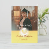 明るい卒業発表 招待状 (スタンド正面)